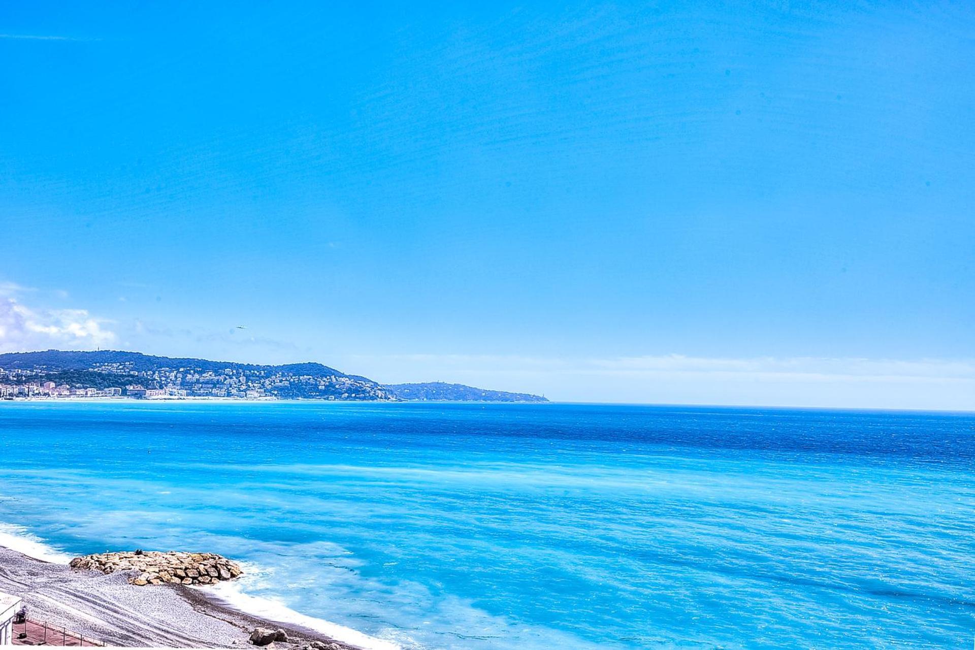 니스 Le Florentina, Dernier Etage Avec Terrasse, Vue Sur La Baie Des Anges 아파트 외부 사진