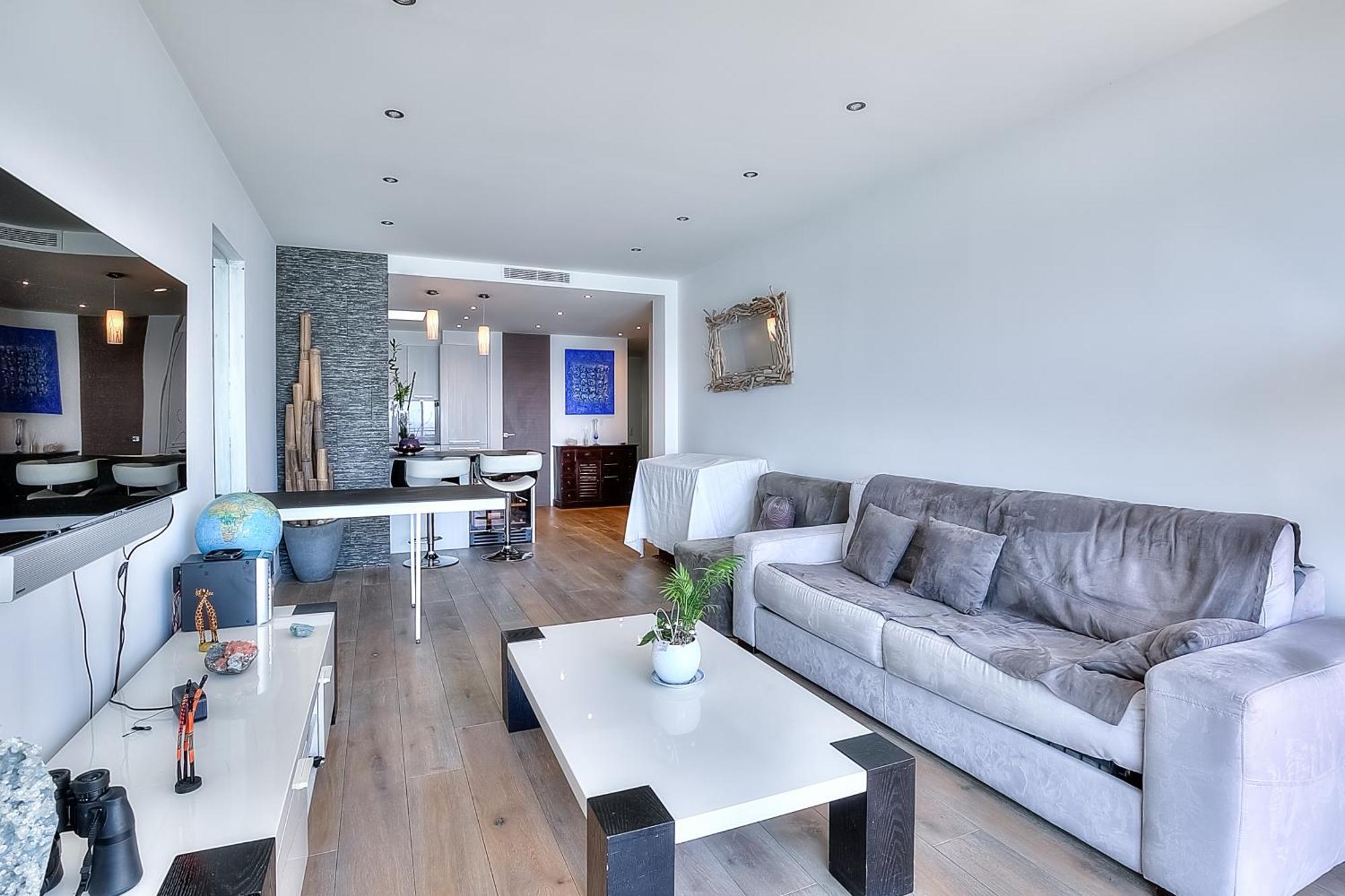 니스 Le Florentina, Dernier Etage Avec Terrasse, Vue Sur La Baie Des Anges 아파트 외부 사진