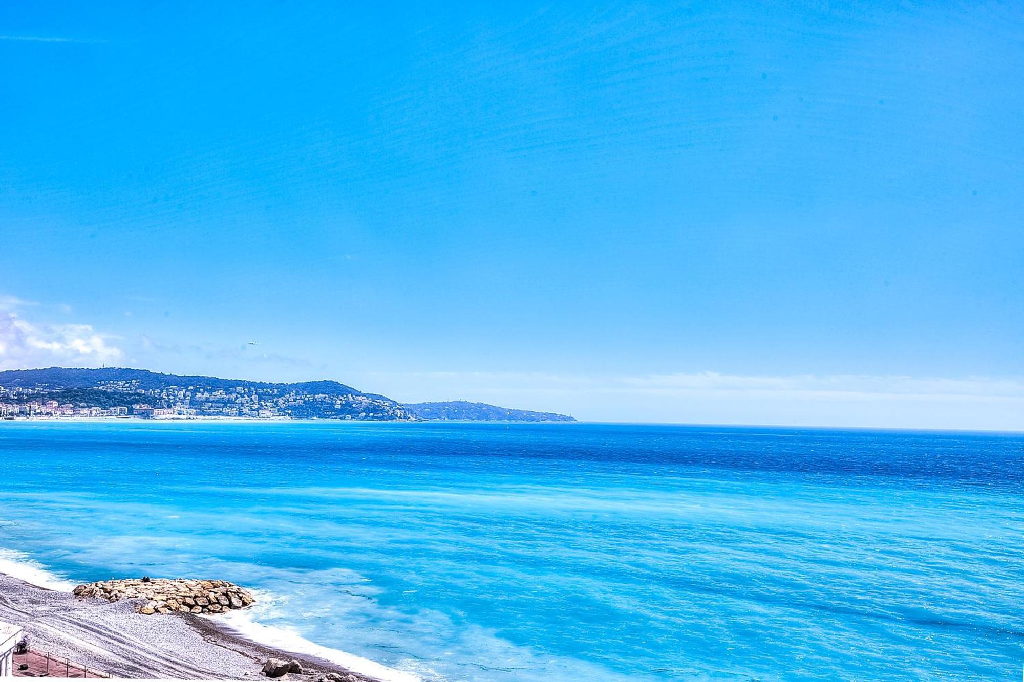 니스 Le Florentina, Dernier Etage Avec Terrasse, Vue Sur La Baie Des Anges 아파트 외부 사진
